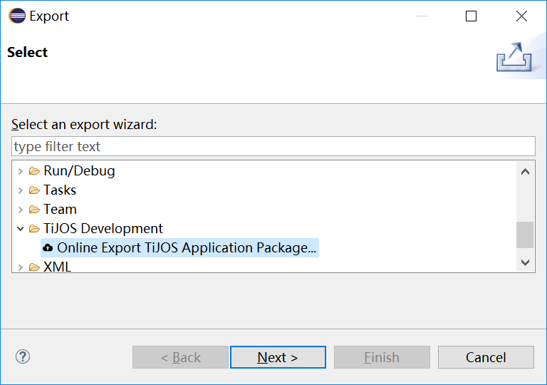ExportTAPK_ProjectSelection